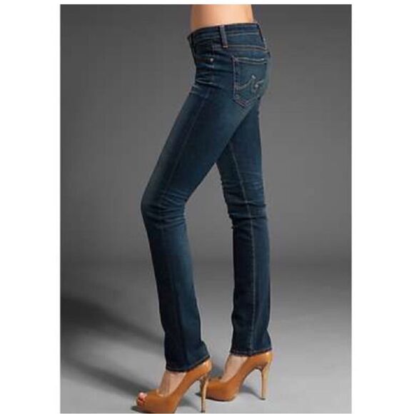 AG-Adriano Goldschmied Premiere Skinny Straight 30R - Picture 1 of 7